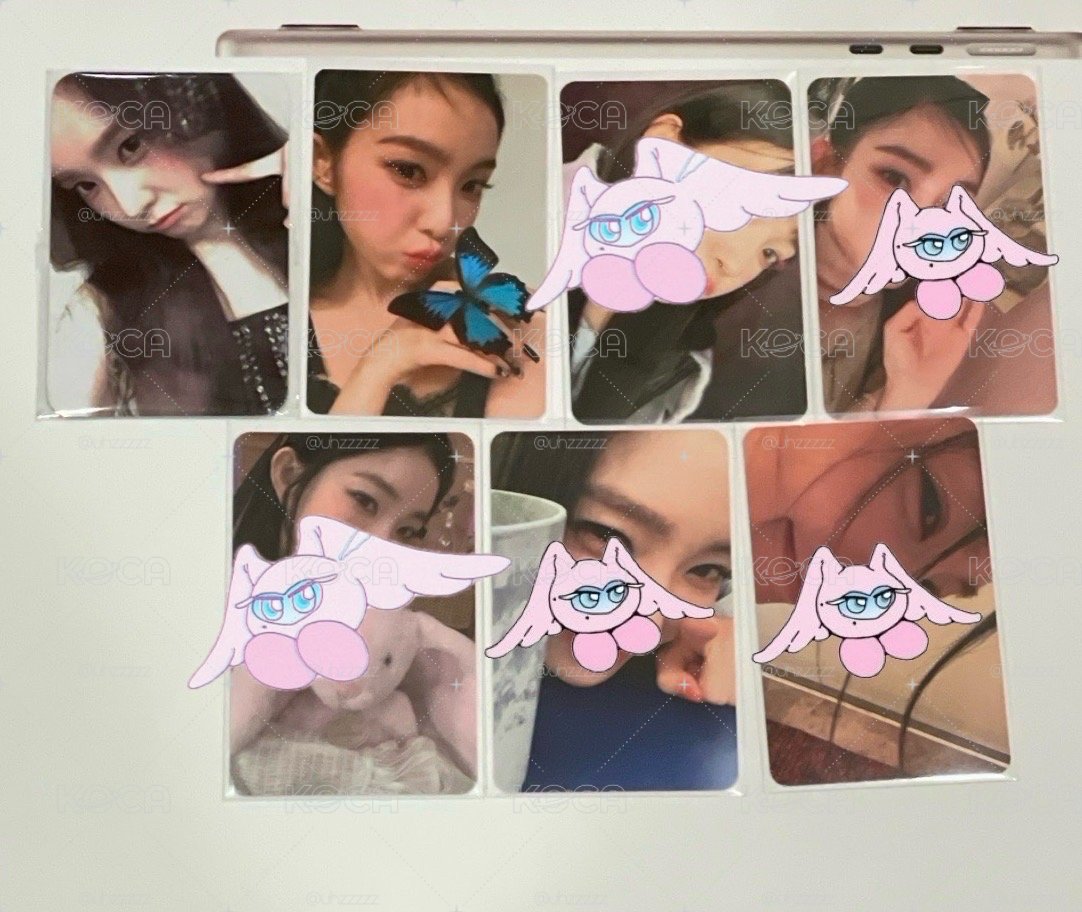 Irene I-WILL台北場Day1入場卡 & Like A Flower set