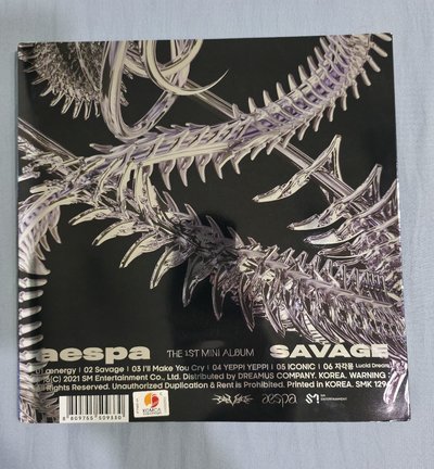 aespa Savage SYNK DIVE Ver. 空專
