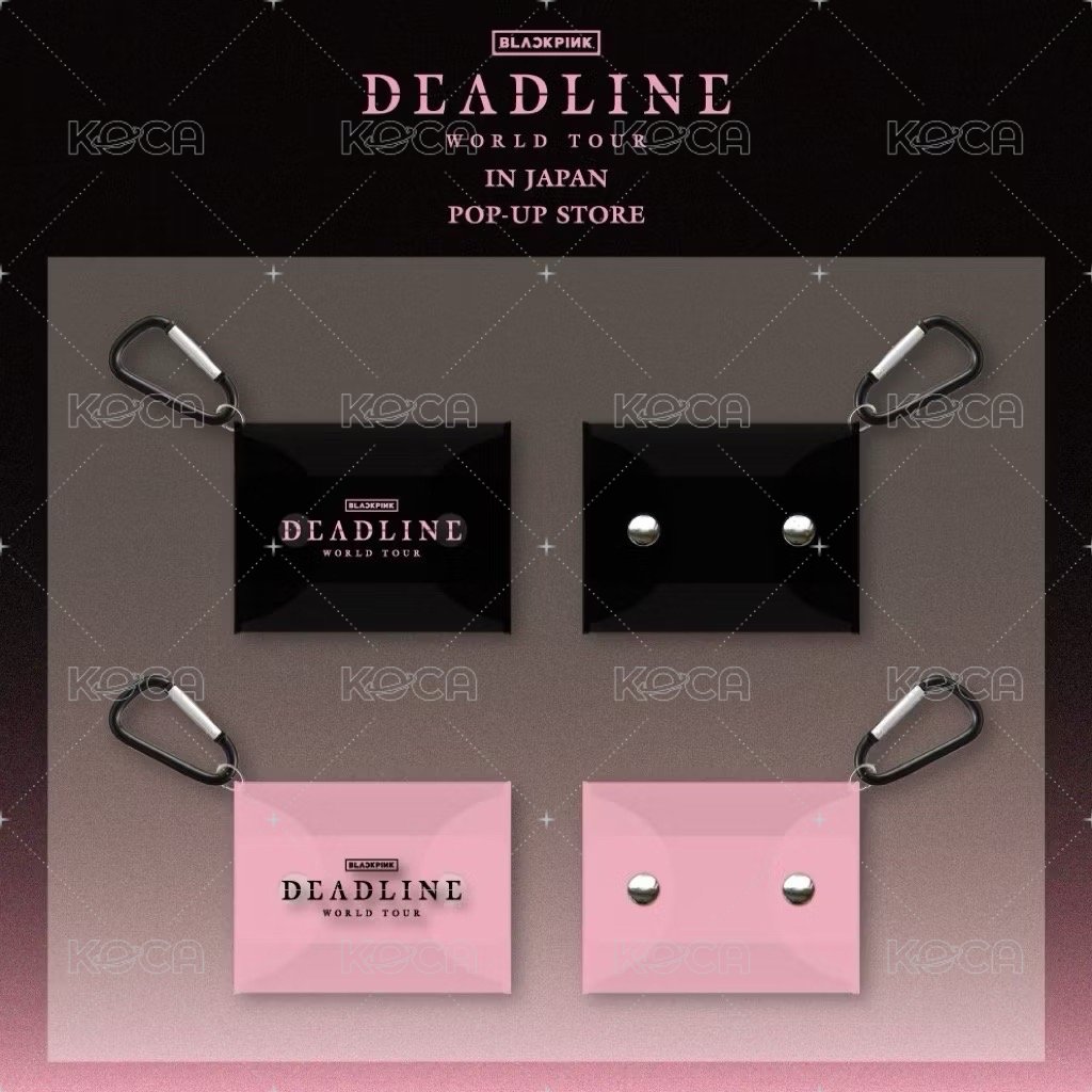 日本帶回Blackpink 3巡多功能收納包-粉