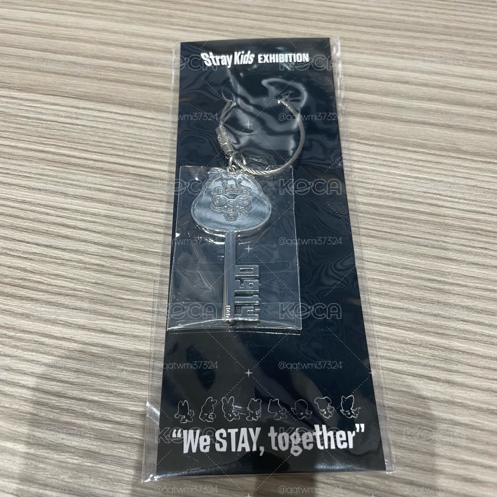 現貨 全新未拆 闊卡 We STAY, together 鑰匙圈吊飾 