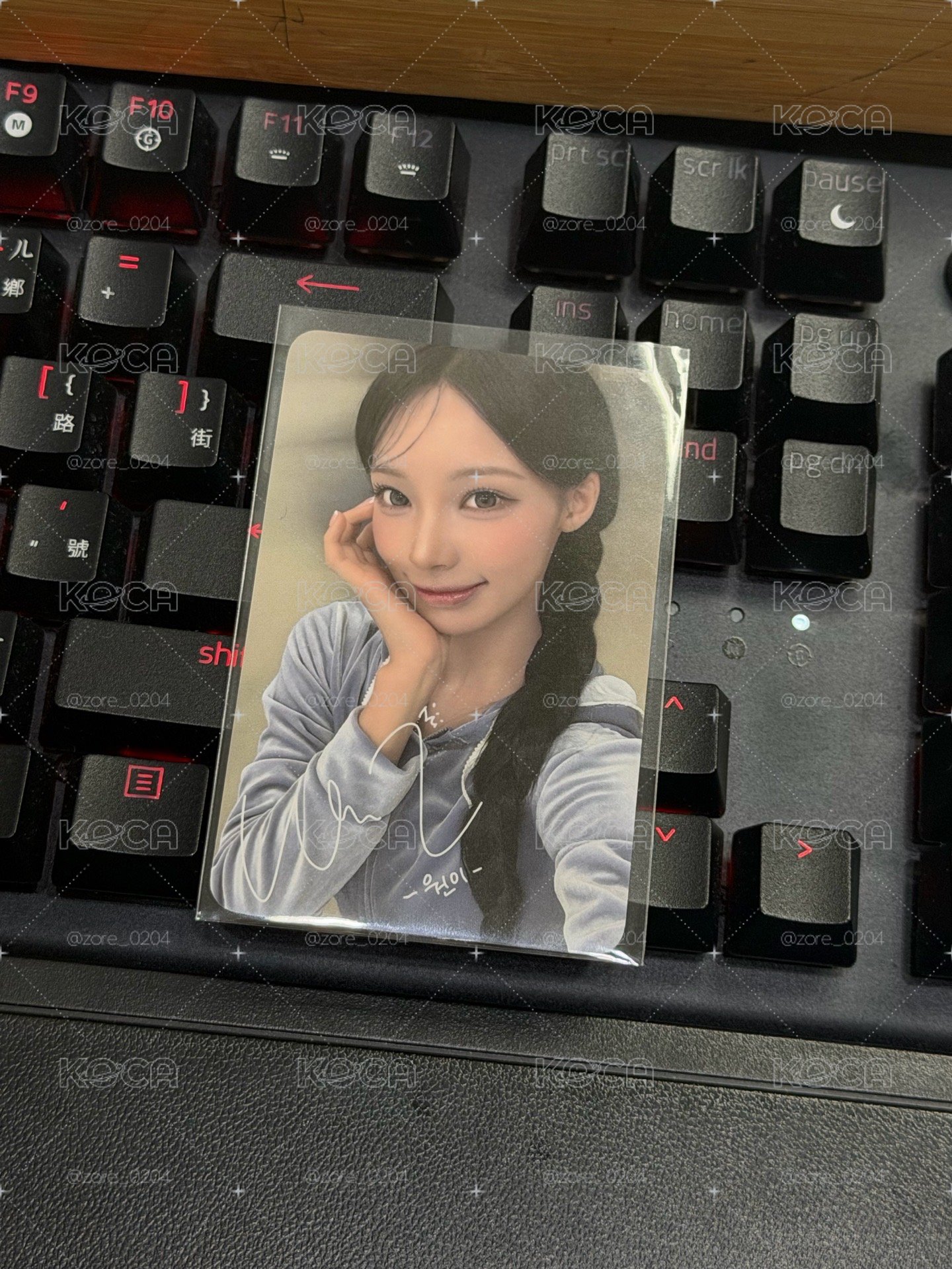 Woni Wacky Willy 代言卡