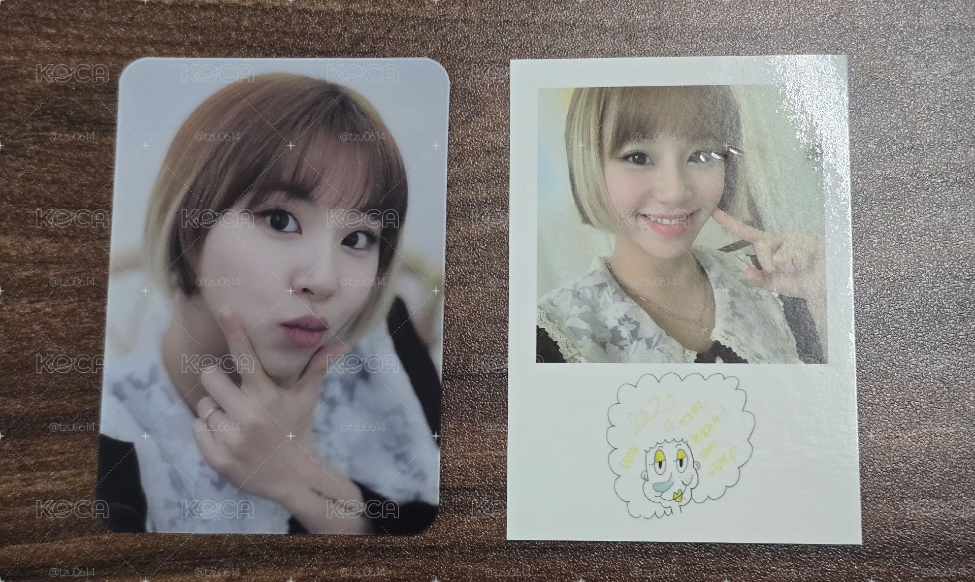 彩瑛 DICON透卡+幸運符卡