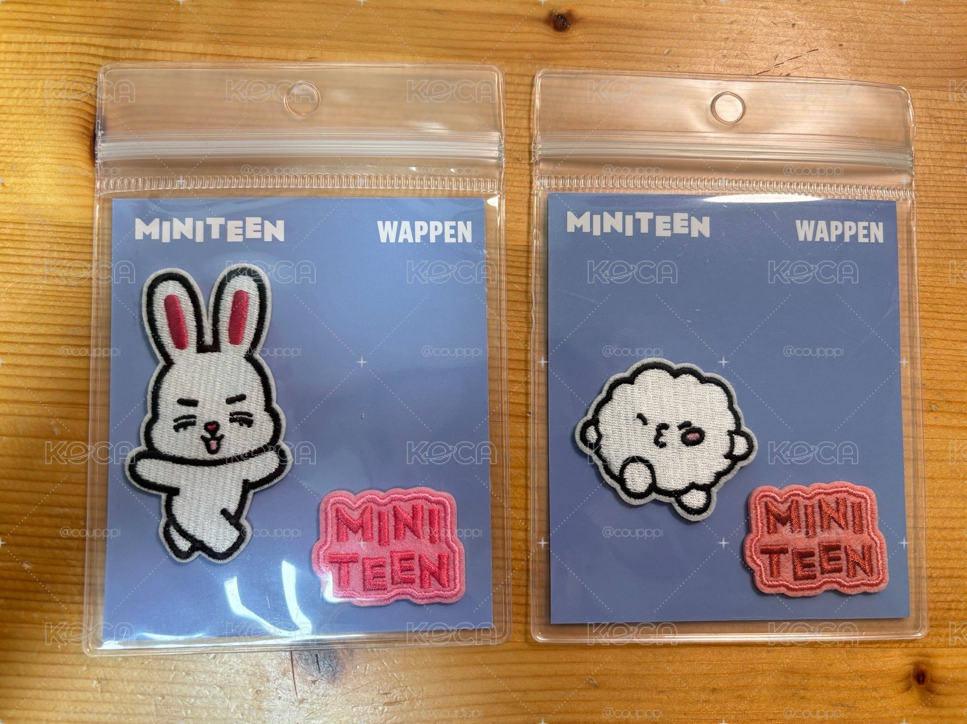 哲勳 miniteen 刺繡貼