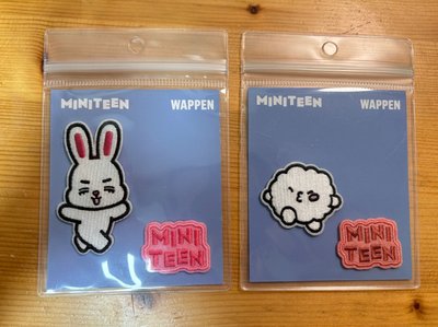 哲勳 miniteen 刺繡貼