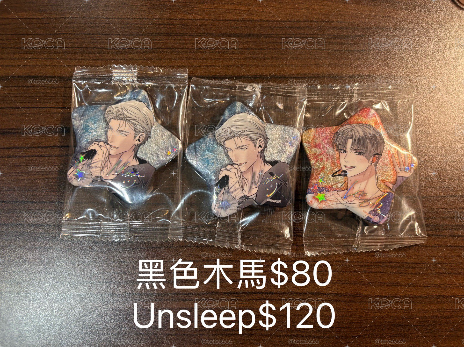 Spaklz 徽章 黑色木馬 Unsleep
