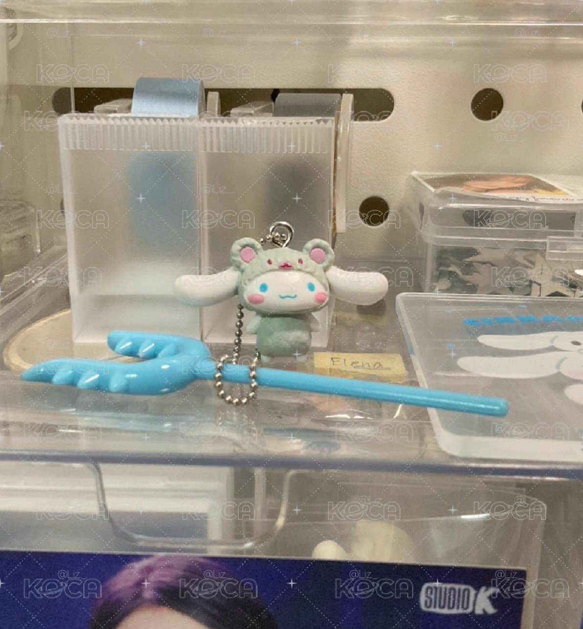 ᰔᩚ大耳狗扭蛋吊飾