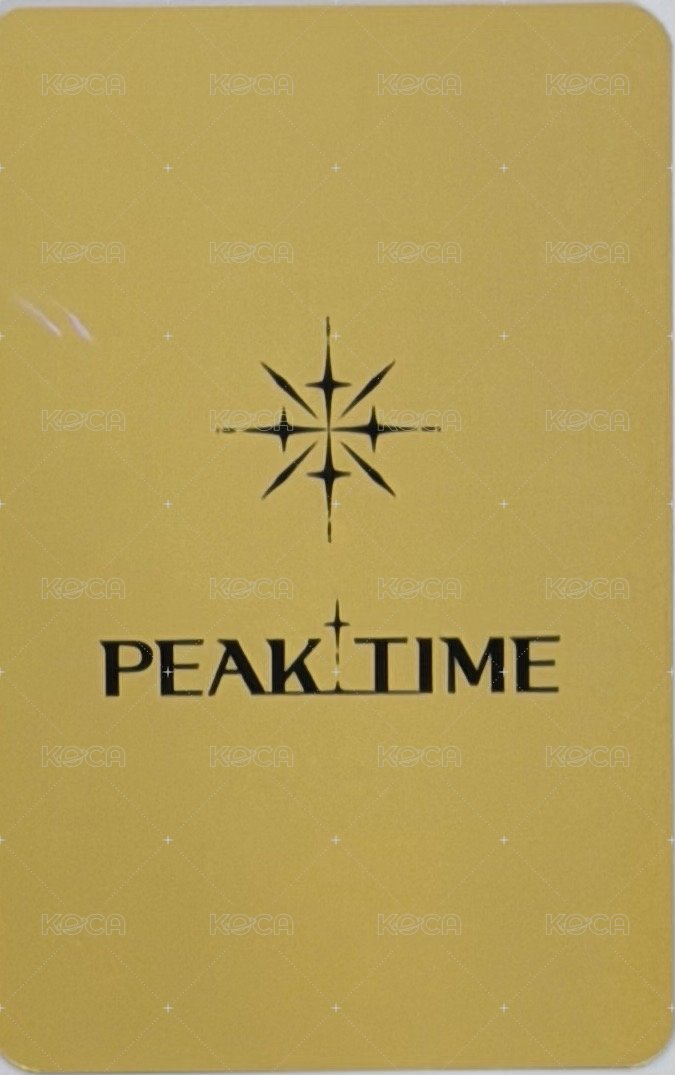 PEAKTIME 隨機卡  背面