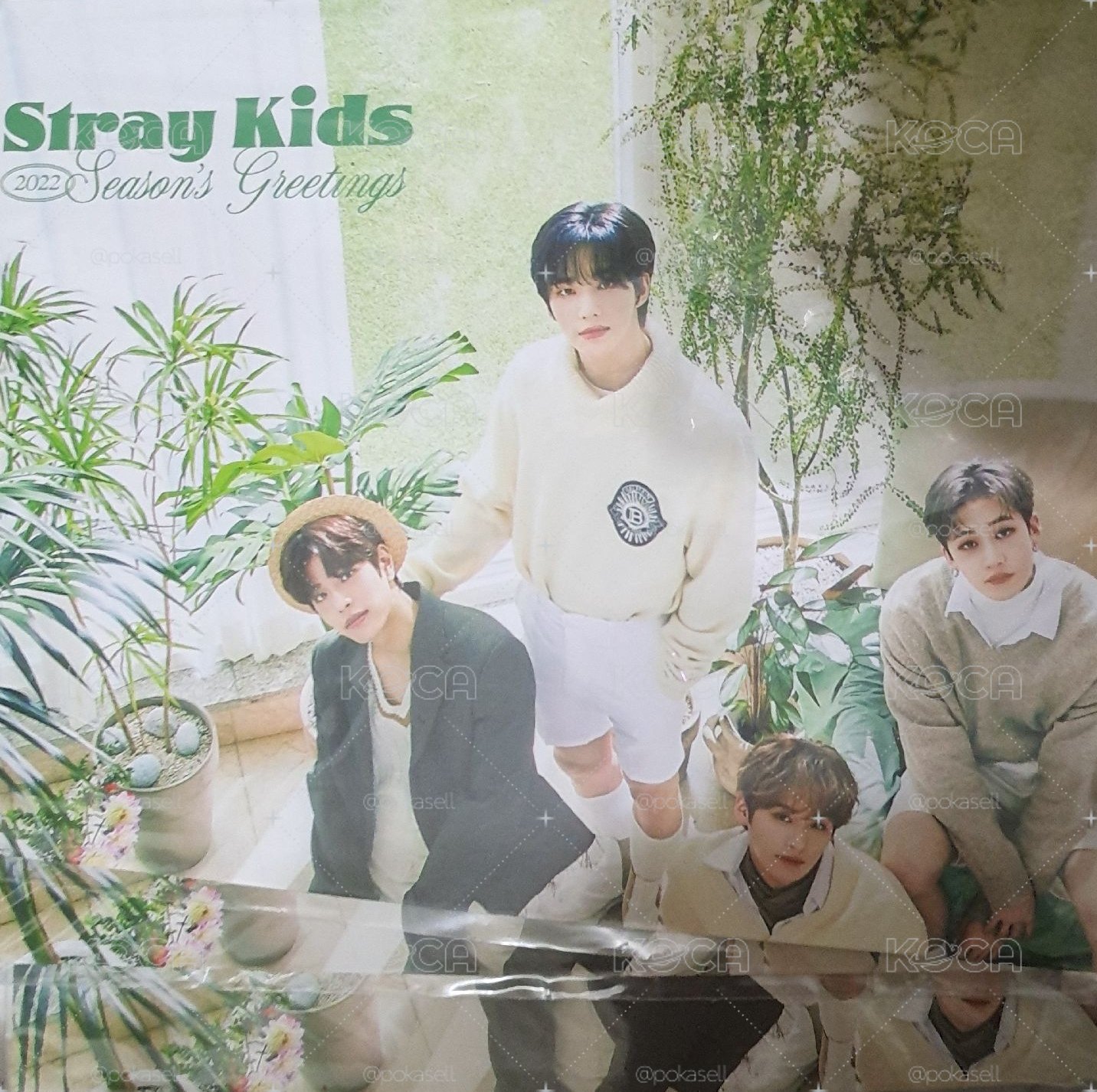 綁物 skz 2022 年曆折疊海報