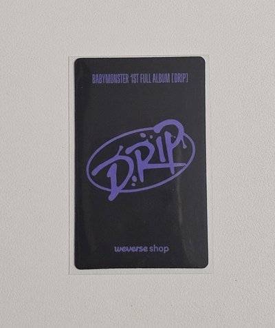 DRIP wvs 白色情人節卡 露