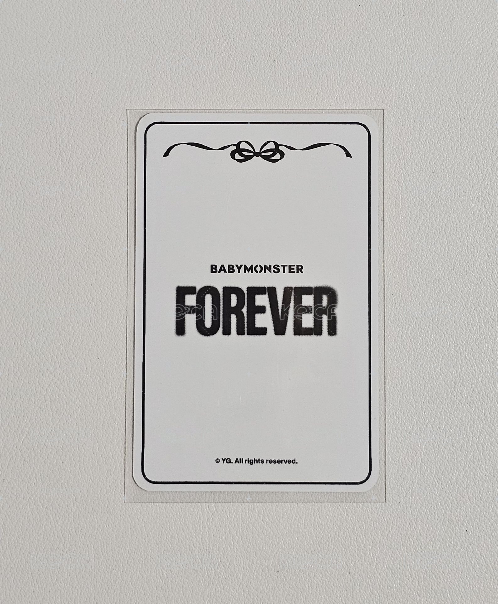 FOREVER信封卡 露