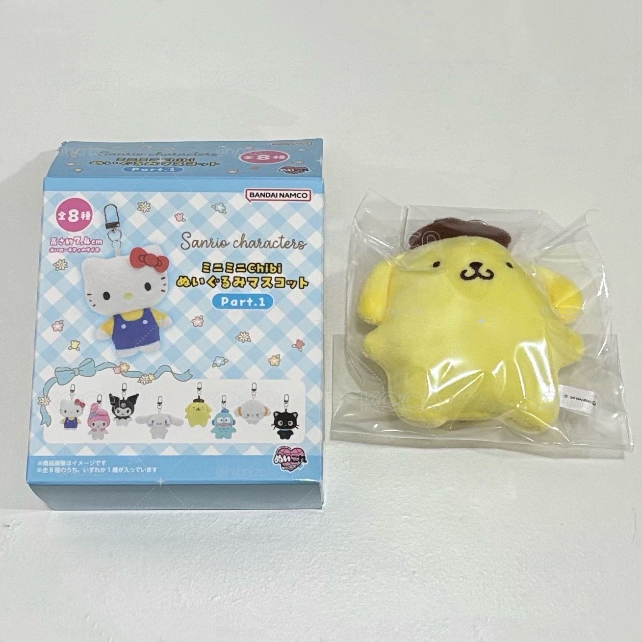 Sanrio三麗鷗chibi迷你毛絨系列吊飾盲盒(詳閱商品狀況 不要亂下單。)