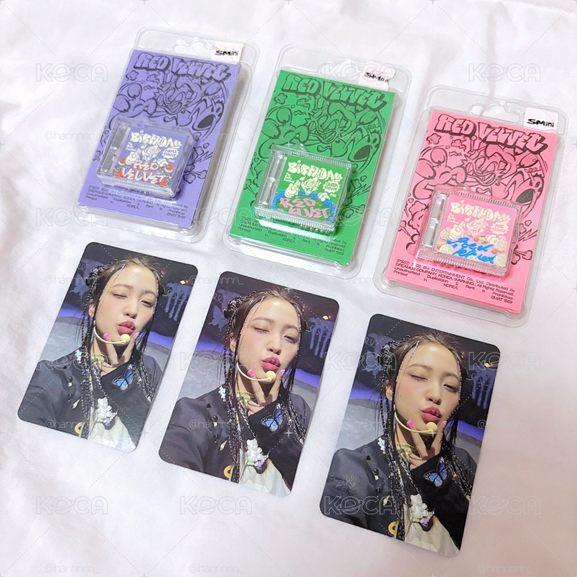 Red Velvet SMini Yeri小卡+一張SMini