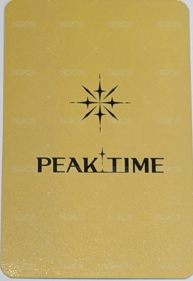 PEAKTIME 隨機卡  背面