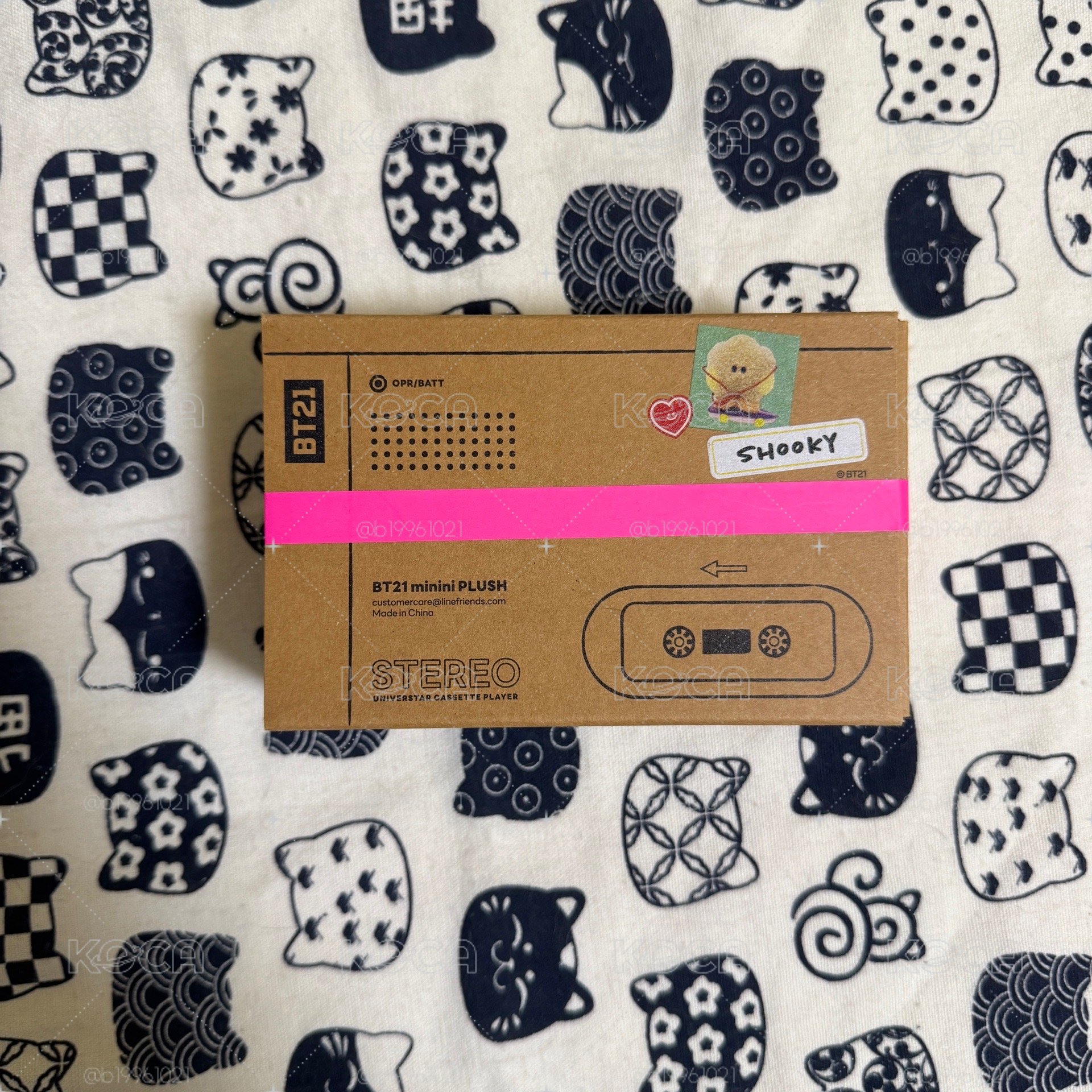 BT21 minini 3RD限定 街頭風娃 SHOOKY