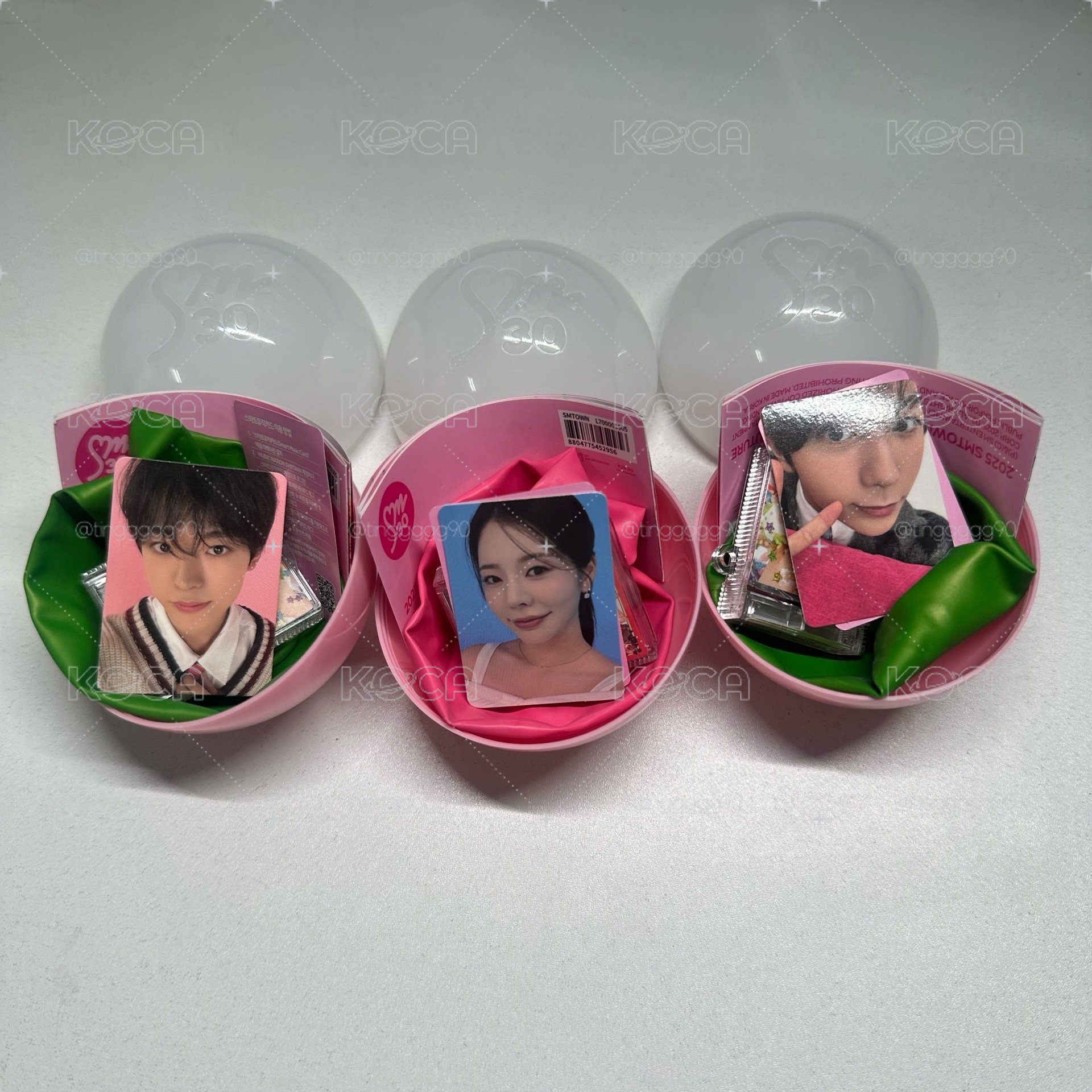 SM TOWN 30週年扭蛋 smini