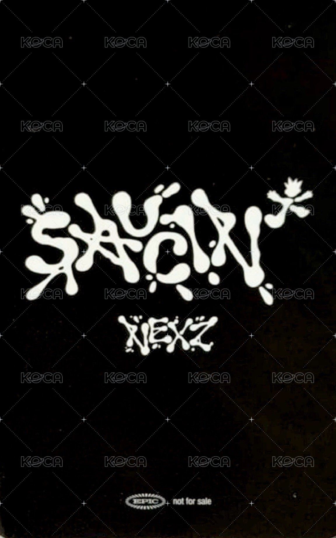 SAUCIN’ 索尼 NEXZOO ver. 特典卡 團卡 背面