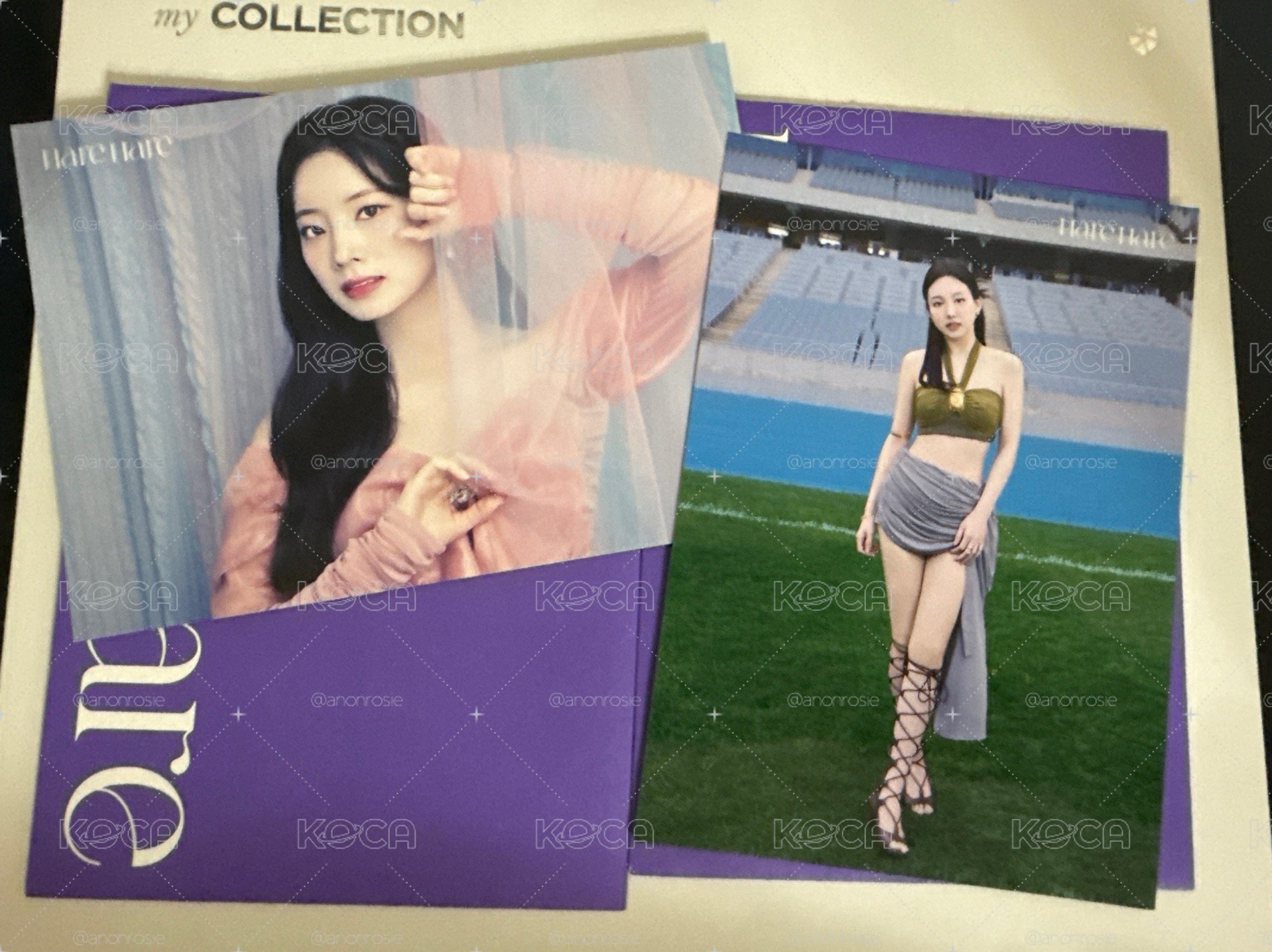 Hare Hare 明信片 多賢 娜璉