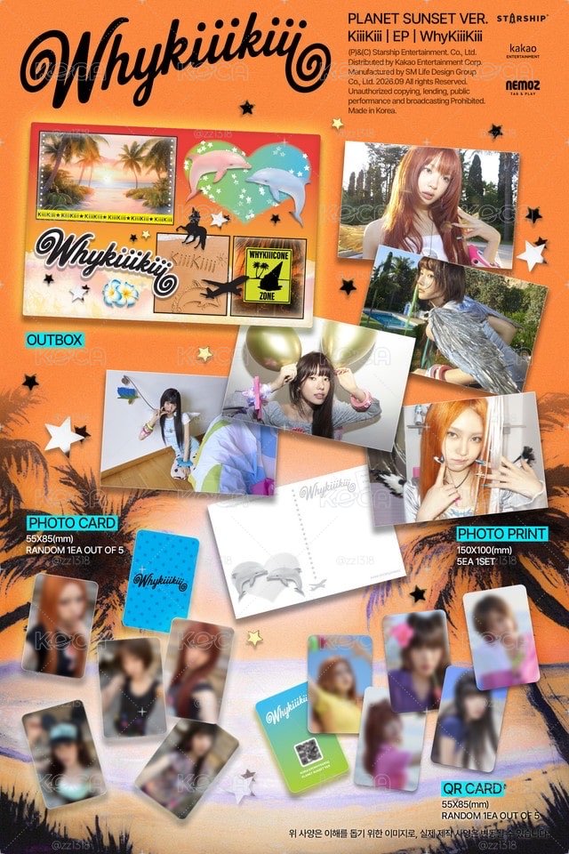代購🌟kiiikiii電子專兩張一套