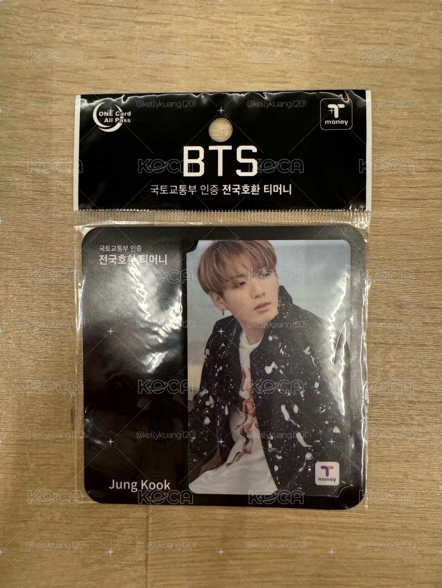 BTS 防彈少年團 田柾國 春日 t money 小卡