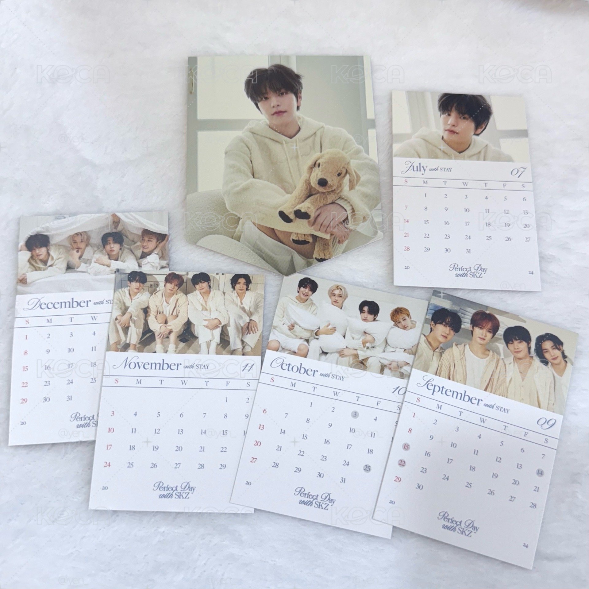 SKZ 2024 年曆 玟🐶年曆卡、旗幟🌟🌟