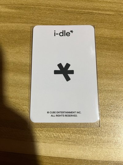 🏆 I-dle 手燈卡 薇娟