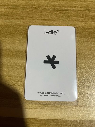 🏆 I-dle 手燈卡 雨琦