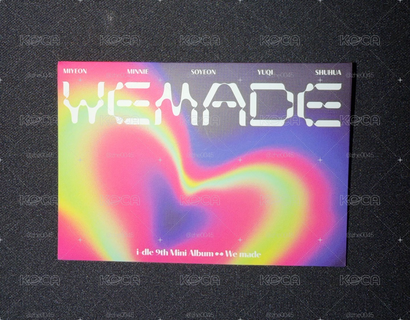 i-dle We made poca ver.電子空專