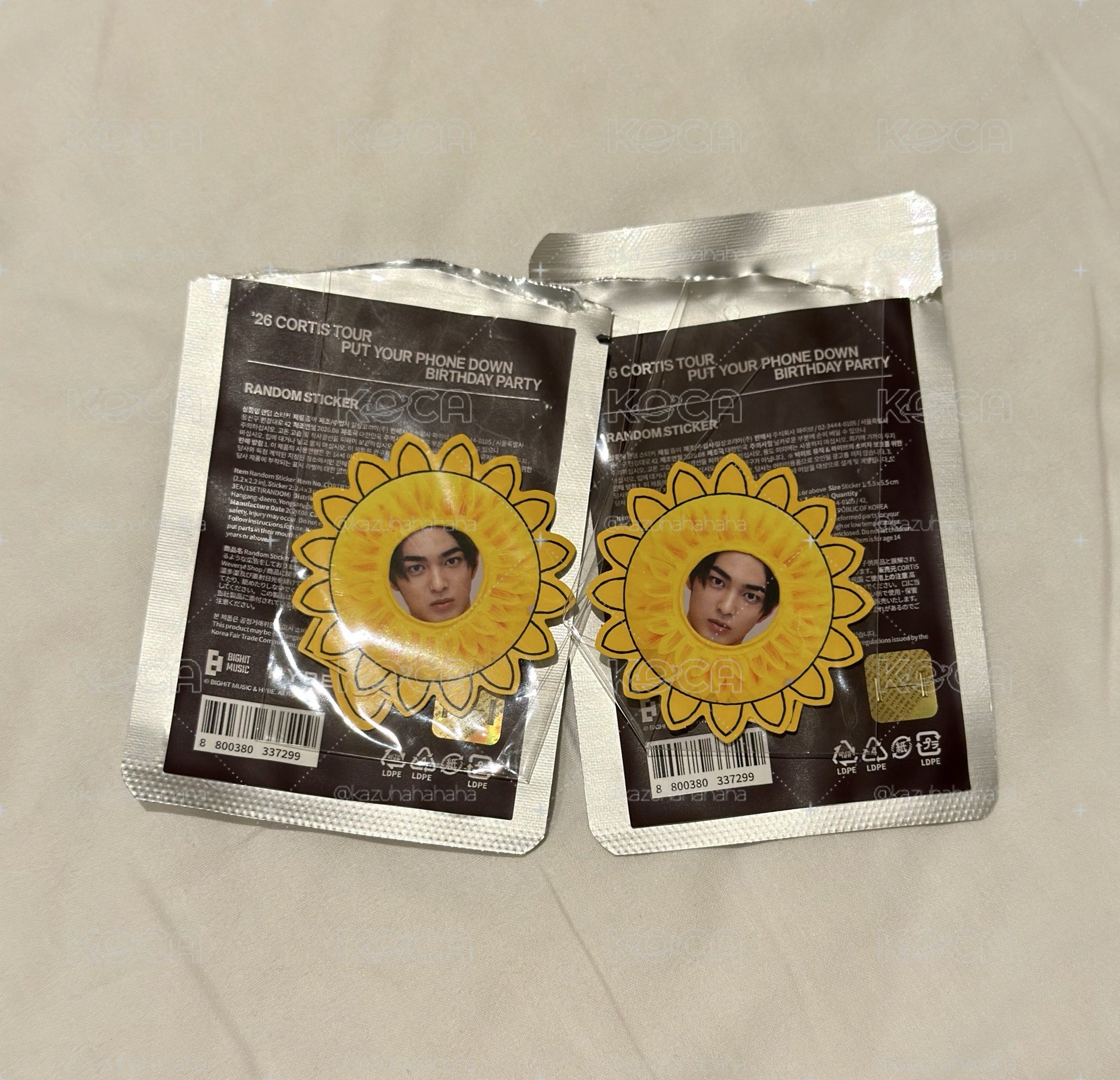 （現貨，回國後寄出）Cortis日巡週邊