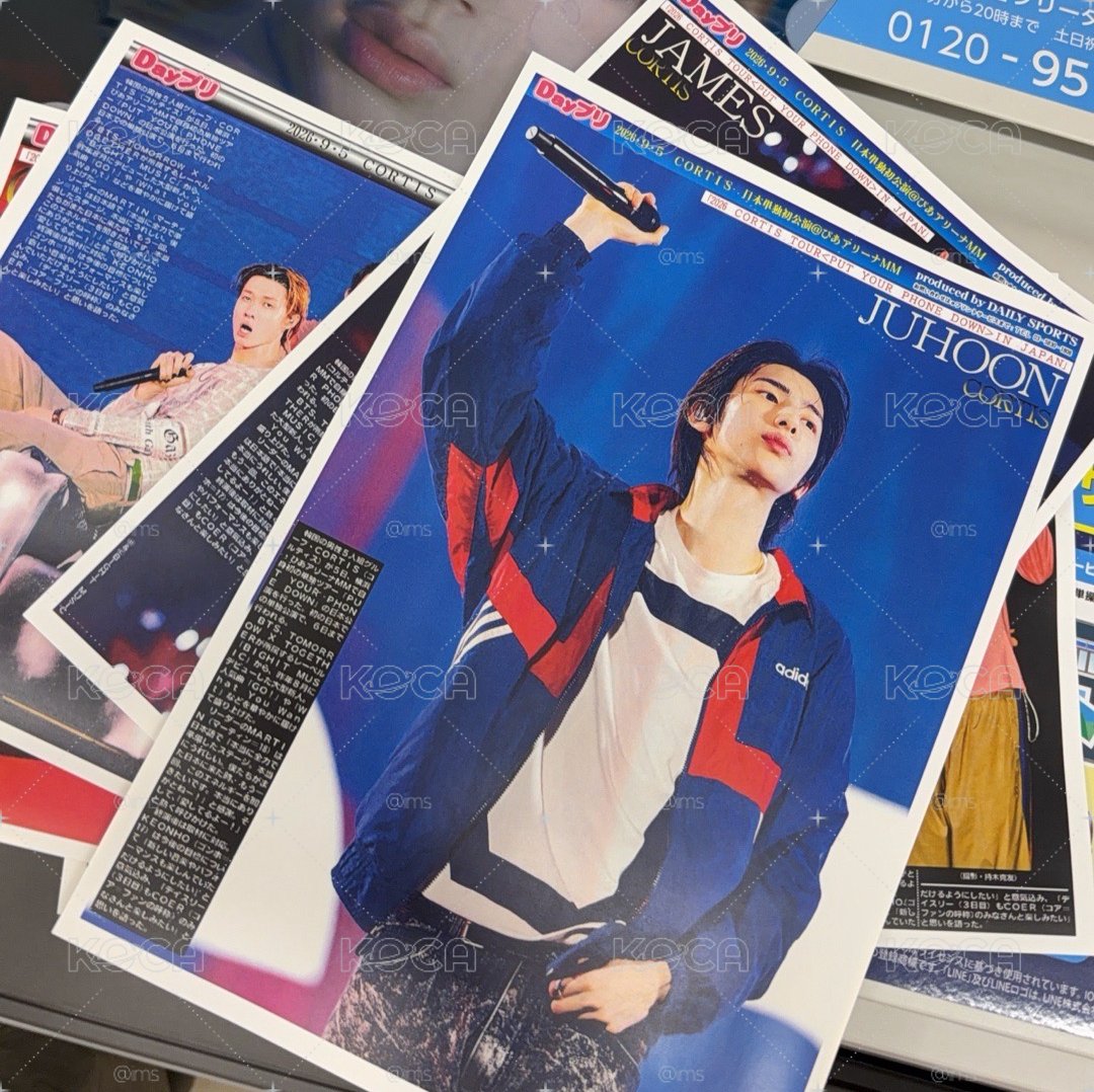 CORTIS 超商限定海報 set （5人）