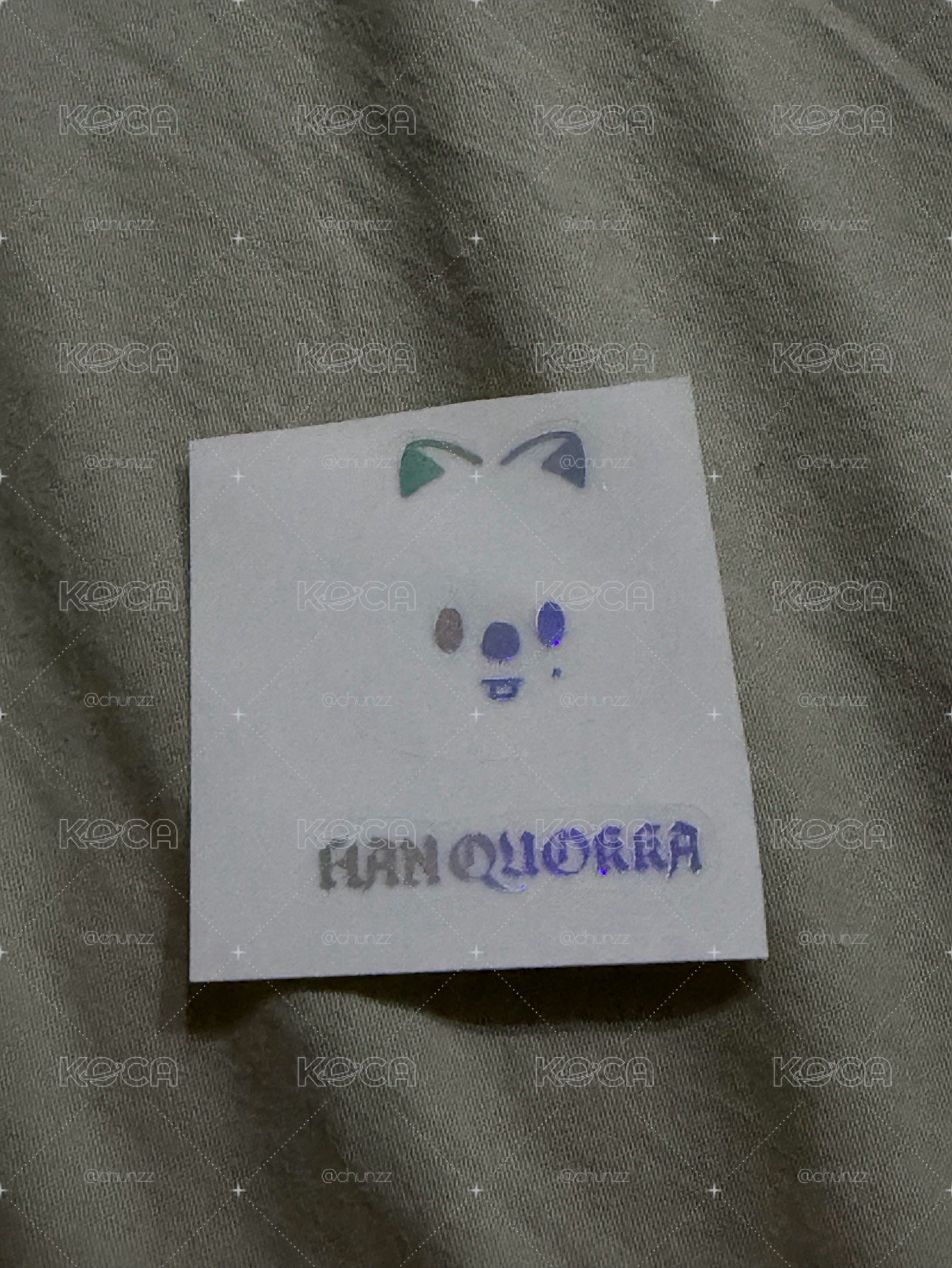 domin ate 世巡 手燈貼紙 STAY ZONE 闊卡