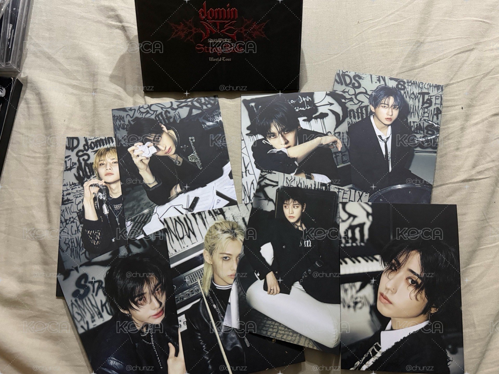 新加坡場 domin ate世巡 明信片 VIP入場禮