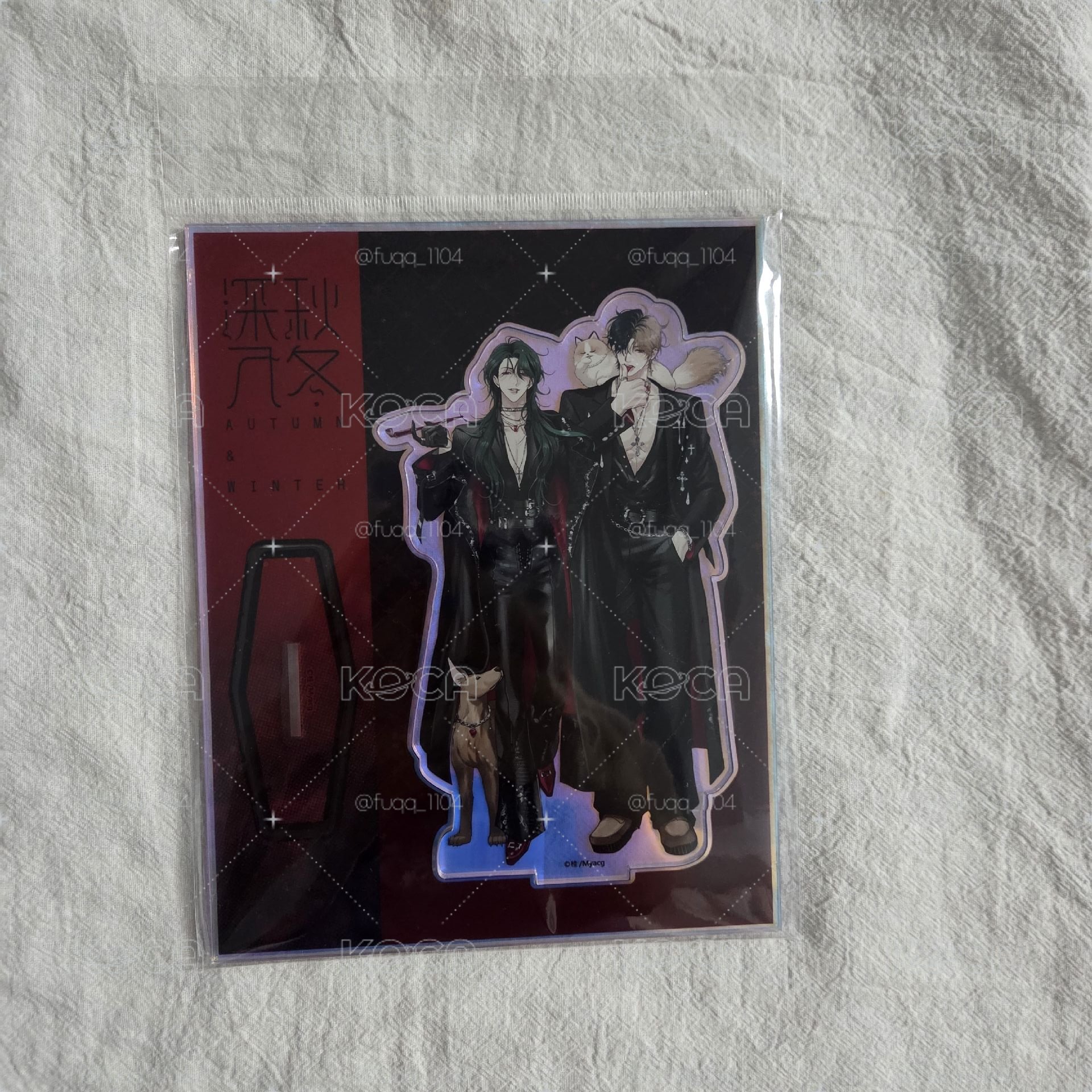𝐖𝐢𝐧𝐭𝐞𝐫𝐟𝐞𝐥𝐥 𝐢𝐧 𝐋𝐨𝐯𝐞 至冬之戀 桂個展 深秋入冬立牌 藍秋 嚴冬