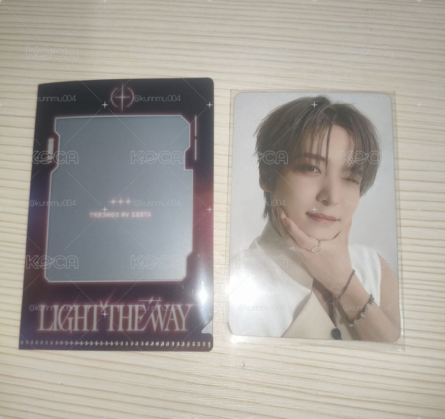 潤浩 Light the Way 電影卡第二周特典+卡套
