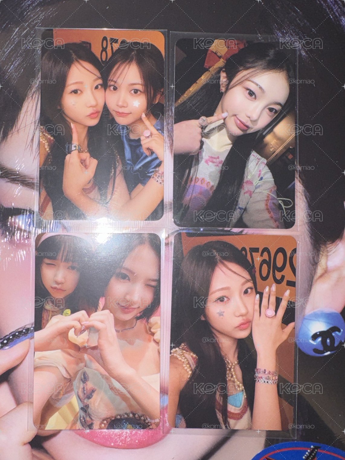 hearts2hearts 專卡4張
