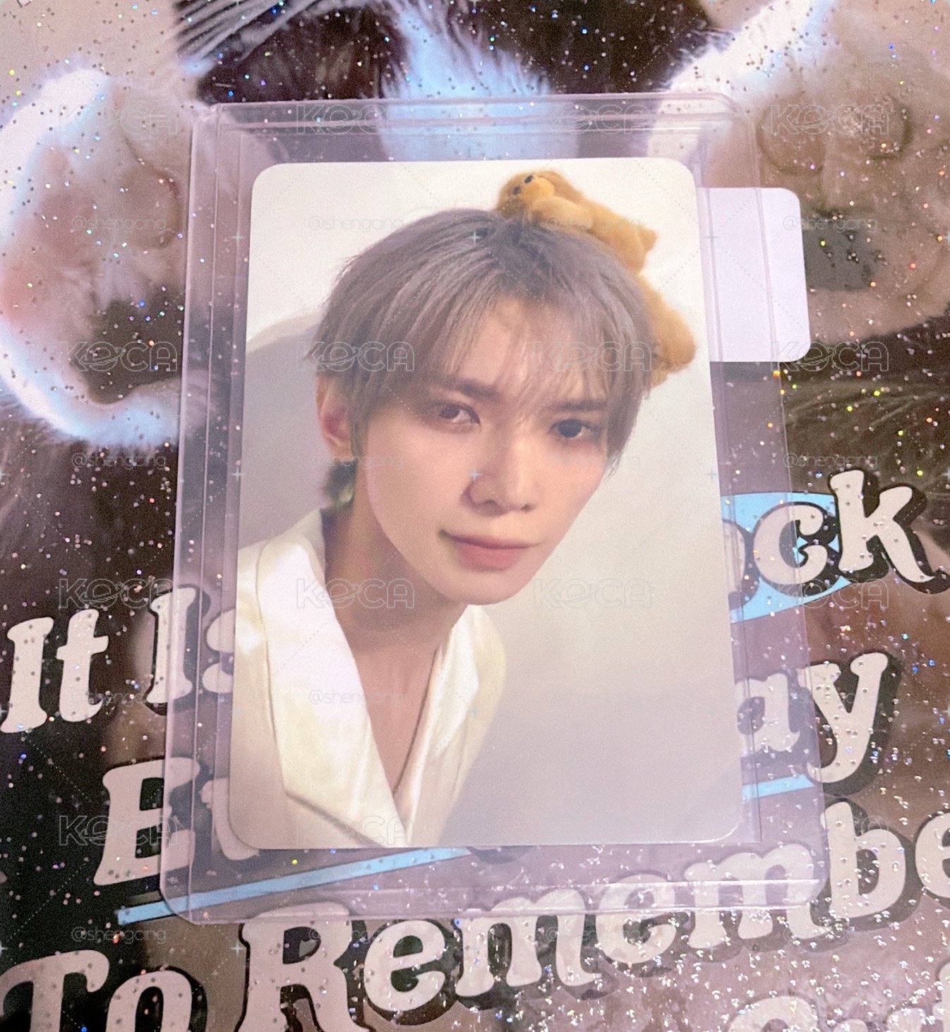 🌼GH5 Mapdal Seoul 幸運卡 TEEZ頭上的熊 ver. 尚 🌼
