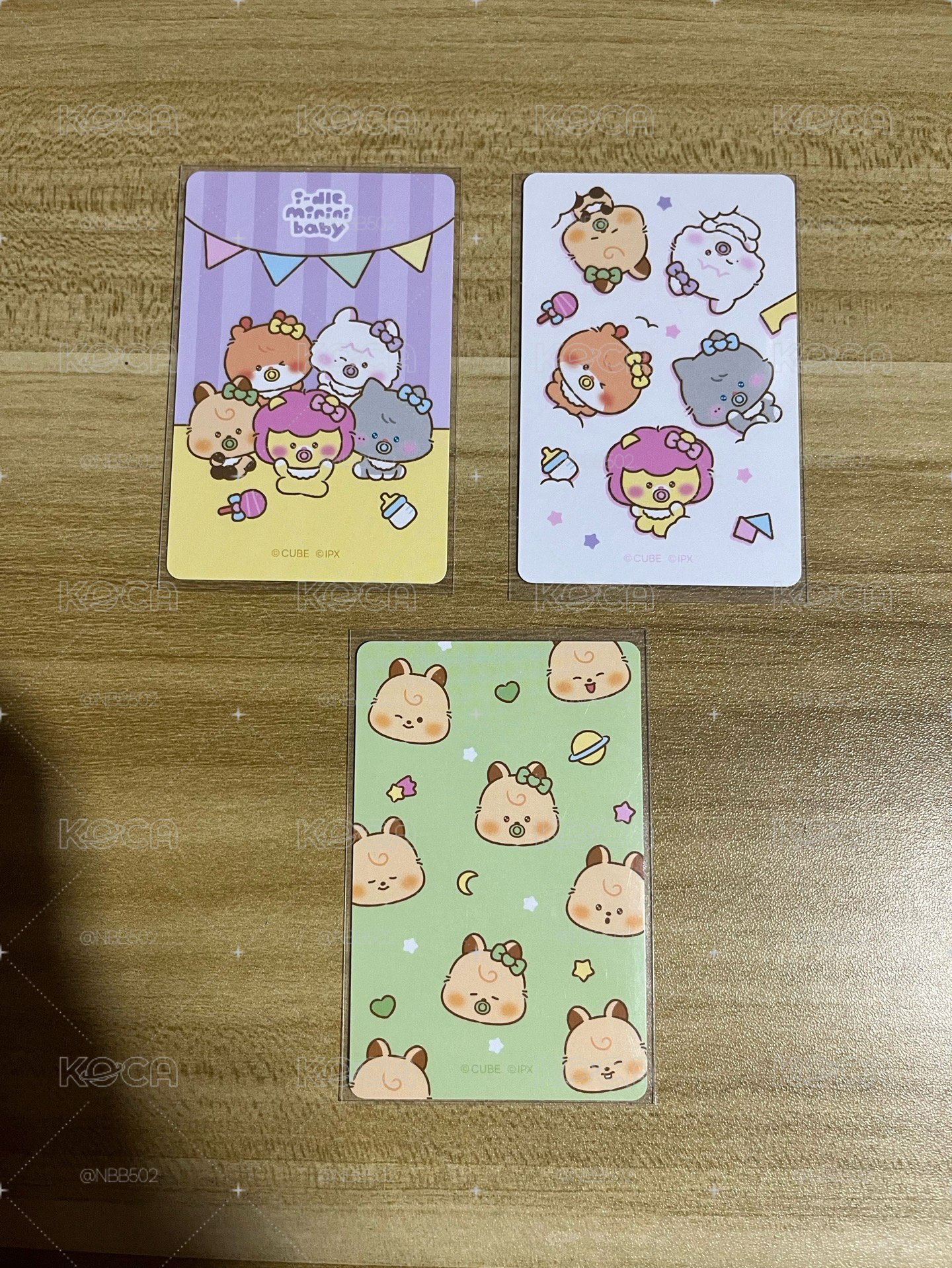 🏆 I-dle minini 隨機卡+滿額卡 薇娟*3