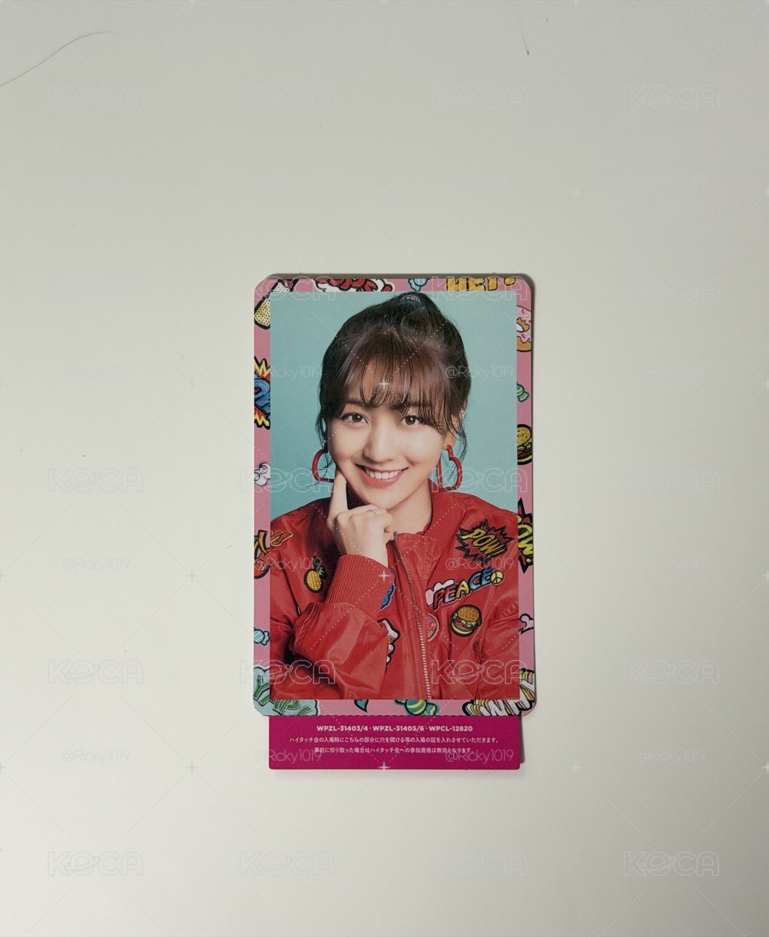 TWICE 志效 日專 Candy Pop 拍手卡