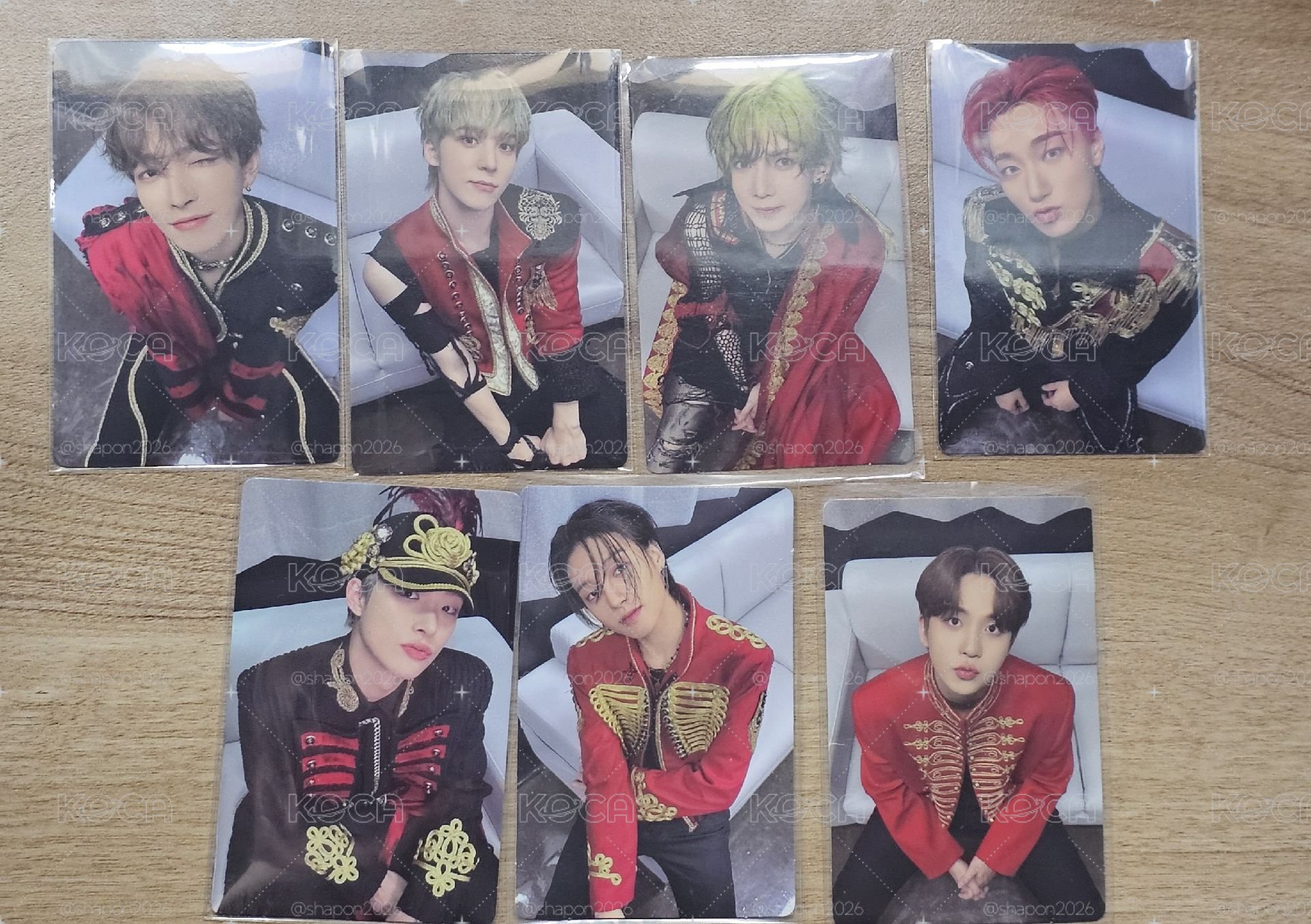 ATEEZ THE WORLD EP.FIN:WILL已拆單封含卡