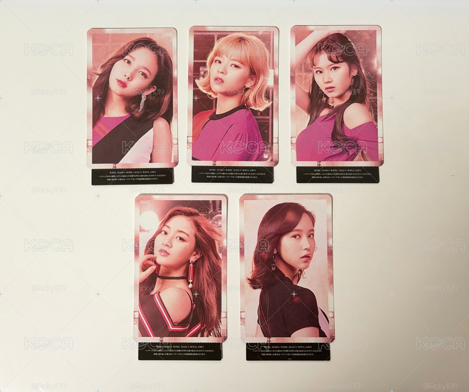 TWICE 日專 Wake Me Up 拍手卡