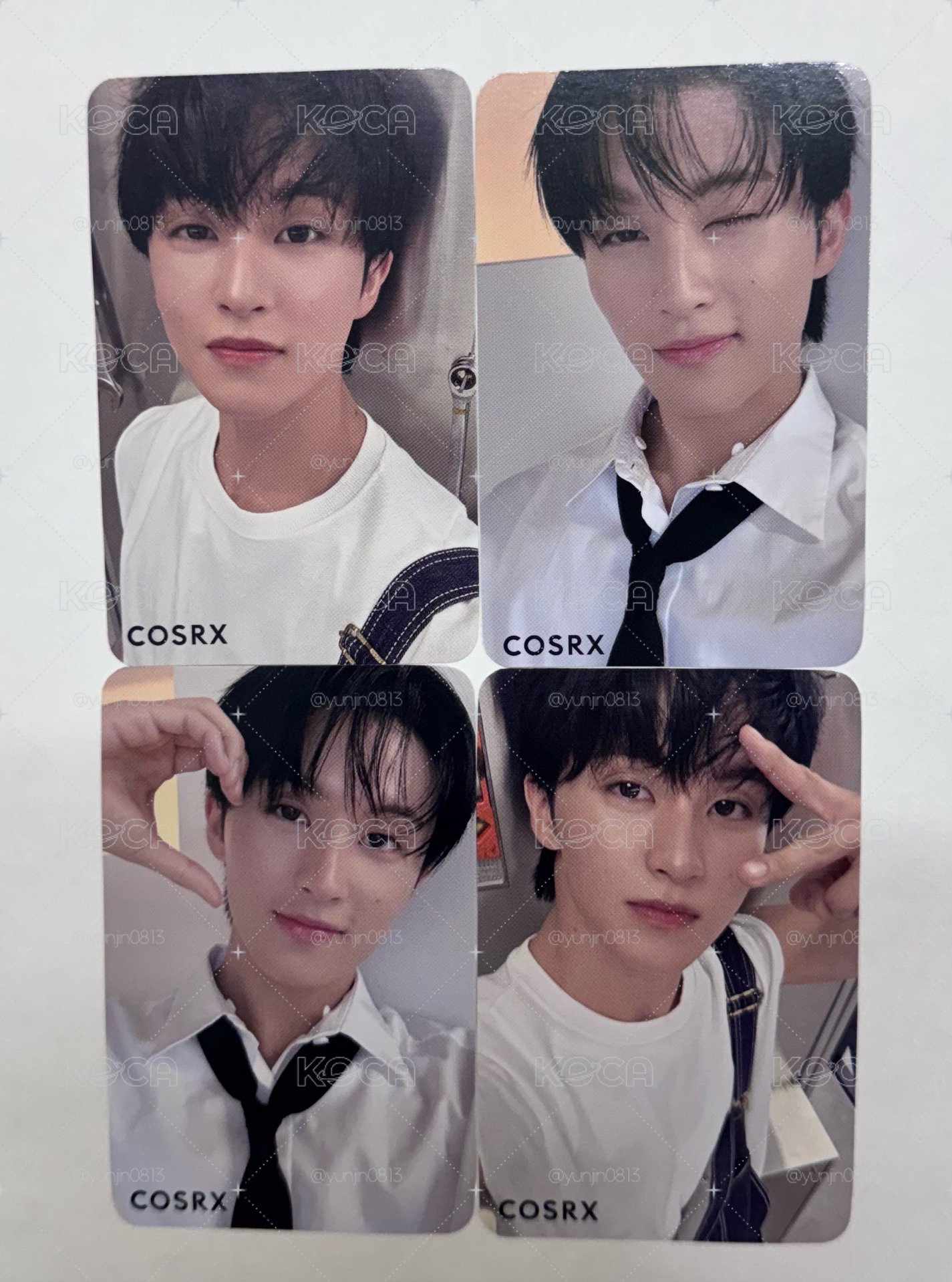 馬克cosrx 代言卡一組