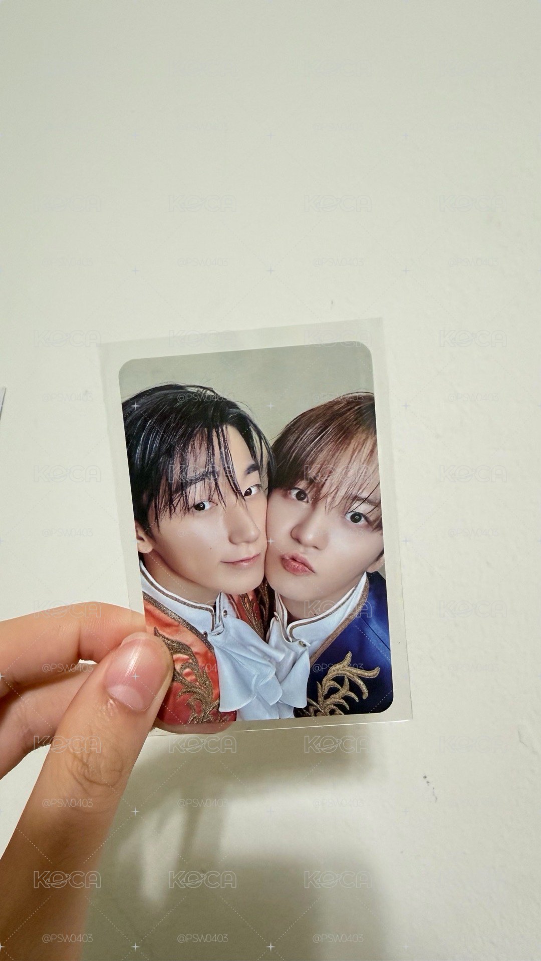ATEEZ 傘鍾小卡