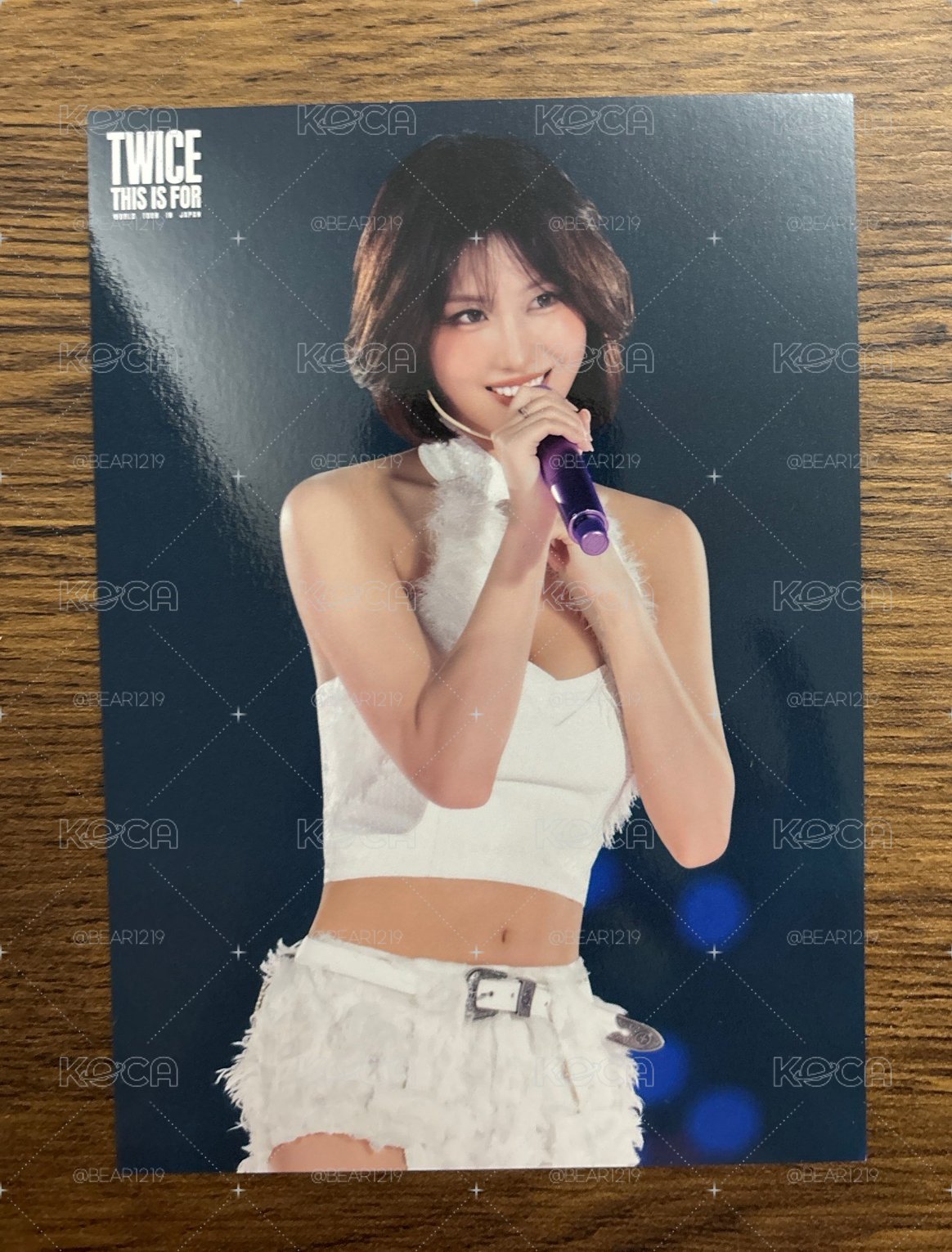 MOMO🩷六巡 JYP JAPAN 生寫真 現場大卡