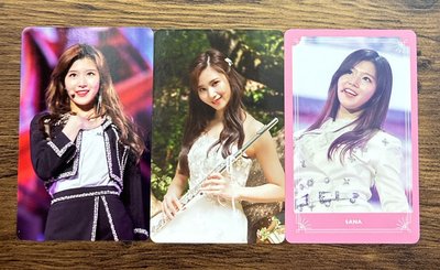 SANA💜演唱會DVD小卡