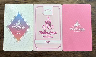 SANA💜演唱會DVD小卡