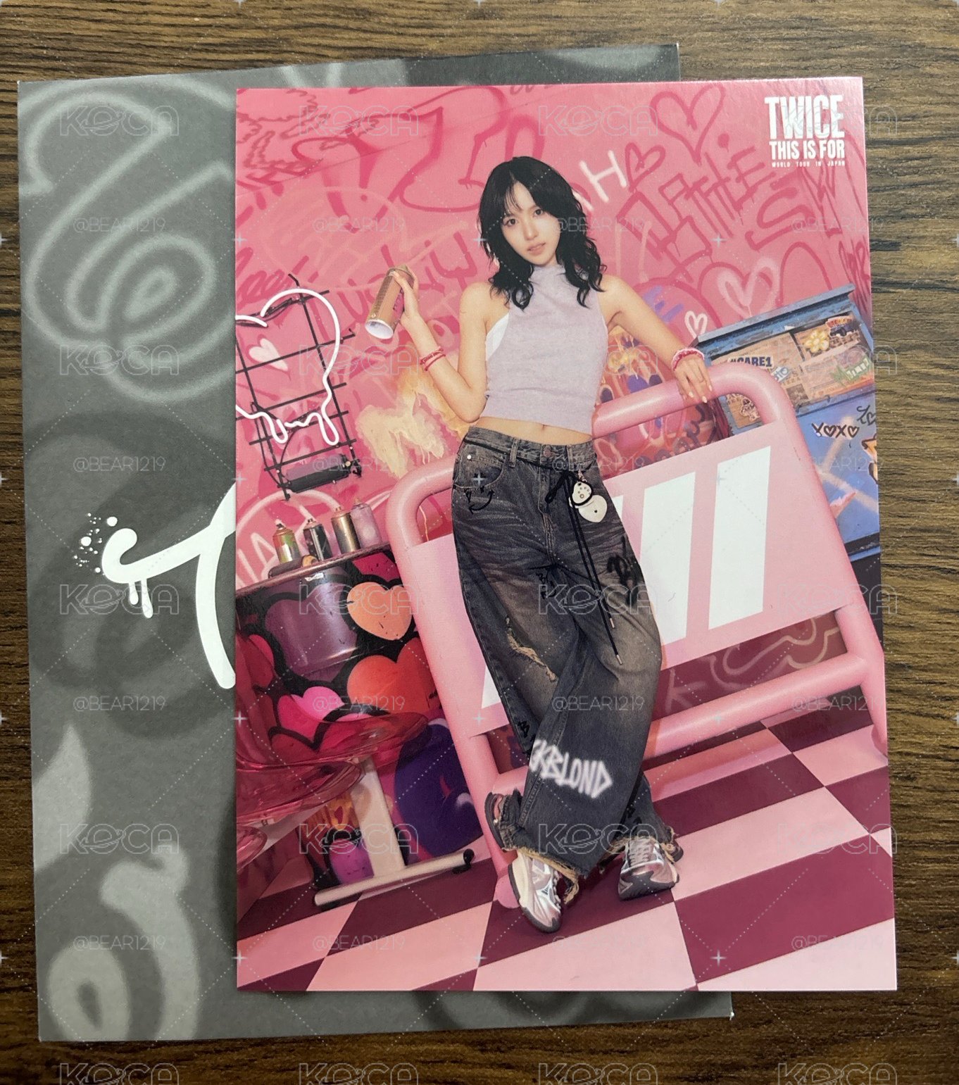 MINA💚六巡 明信片 大卡