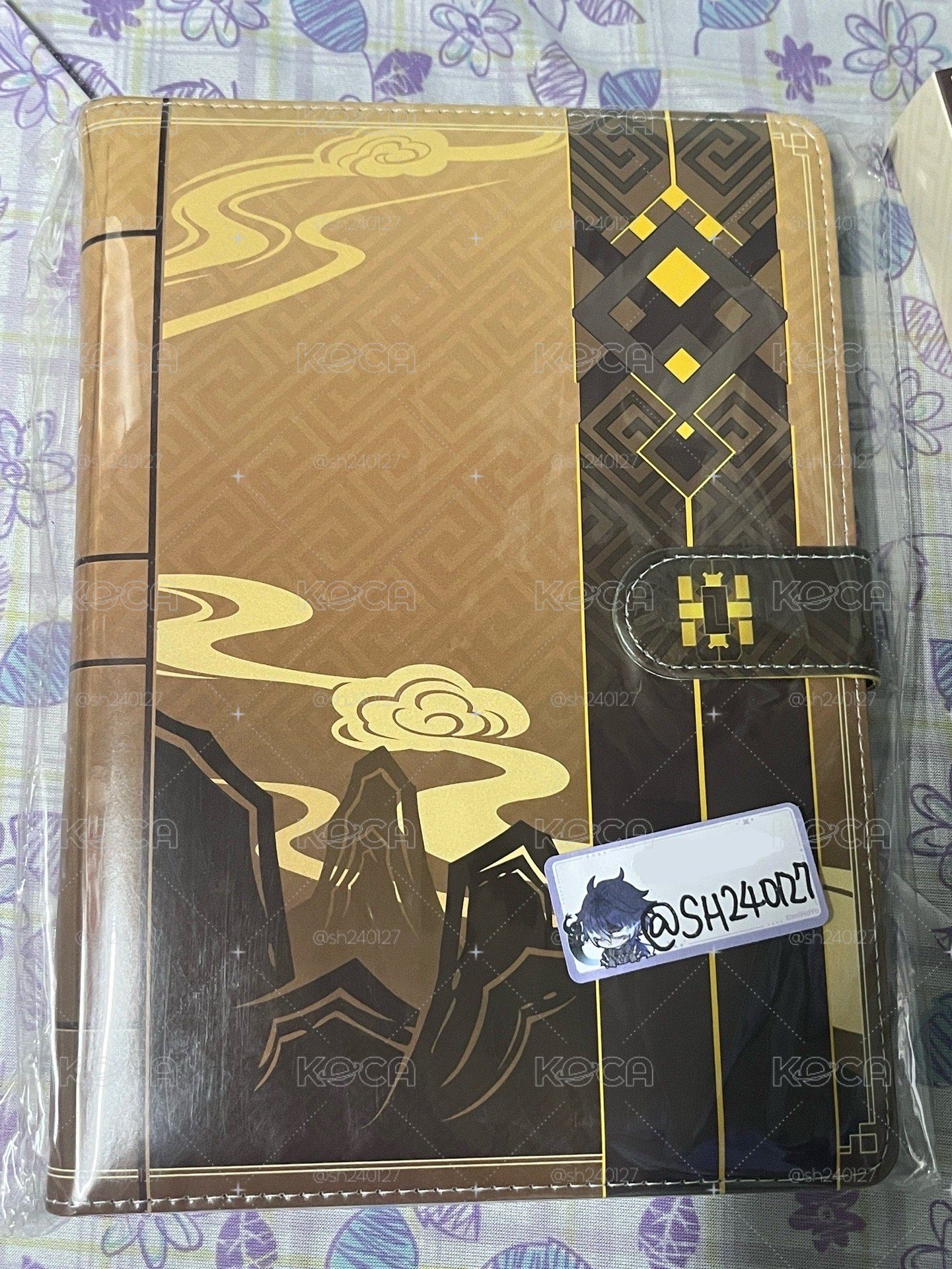 預購 🇰🇷 原神網咖(PC房) 鍾離 卡冊 餐具組
