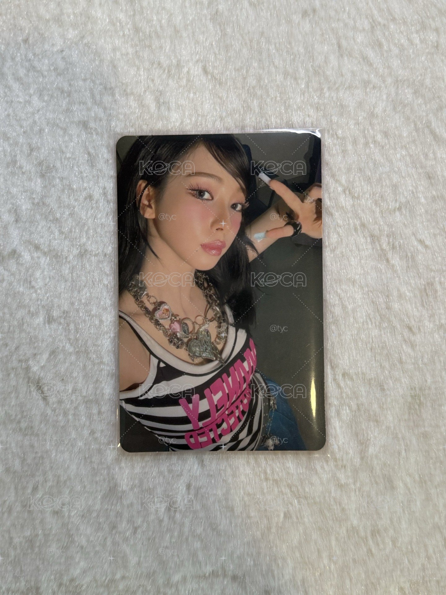 KISS N TELL Limited Edition 專輯卡 柚