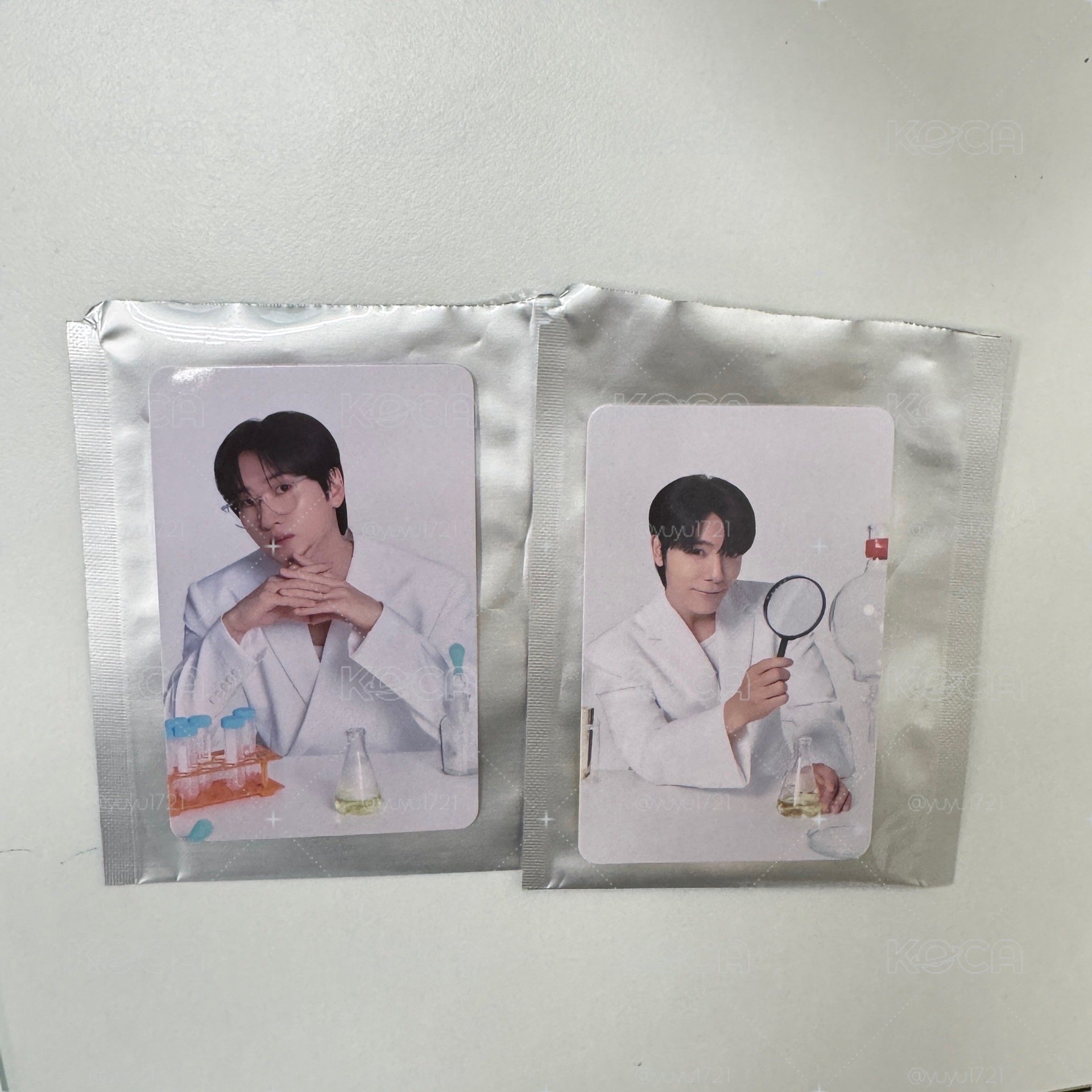 Super Junior D&E 康是美小卡兩張