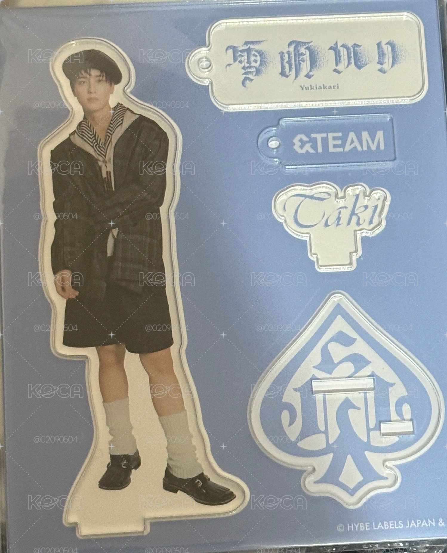 TAKI 雪明 立牌 