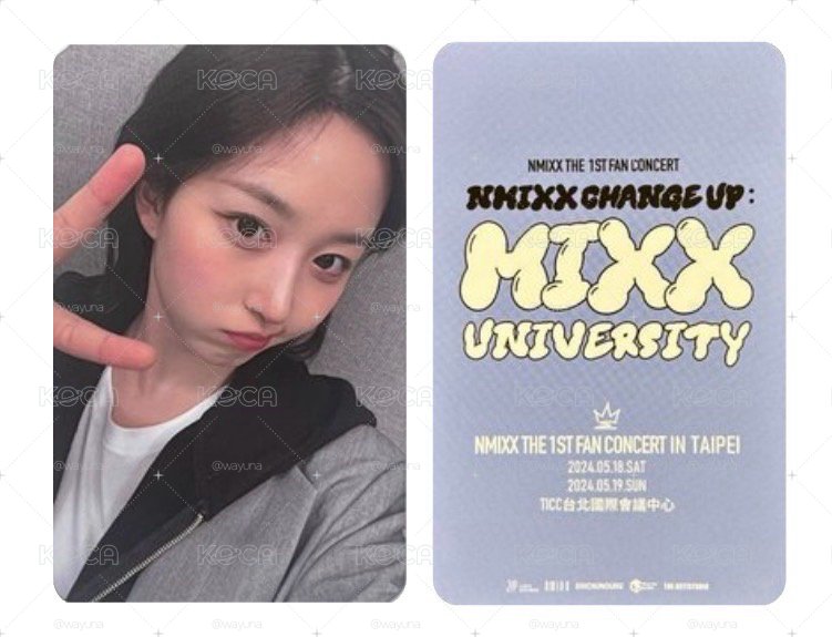 MIXX UNIVERSITY 台北Day2 入場卡 / 場限卡 